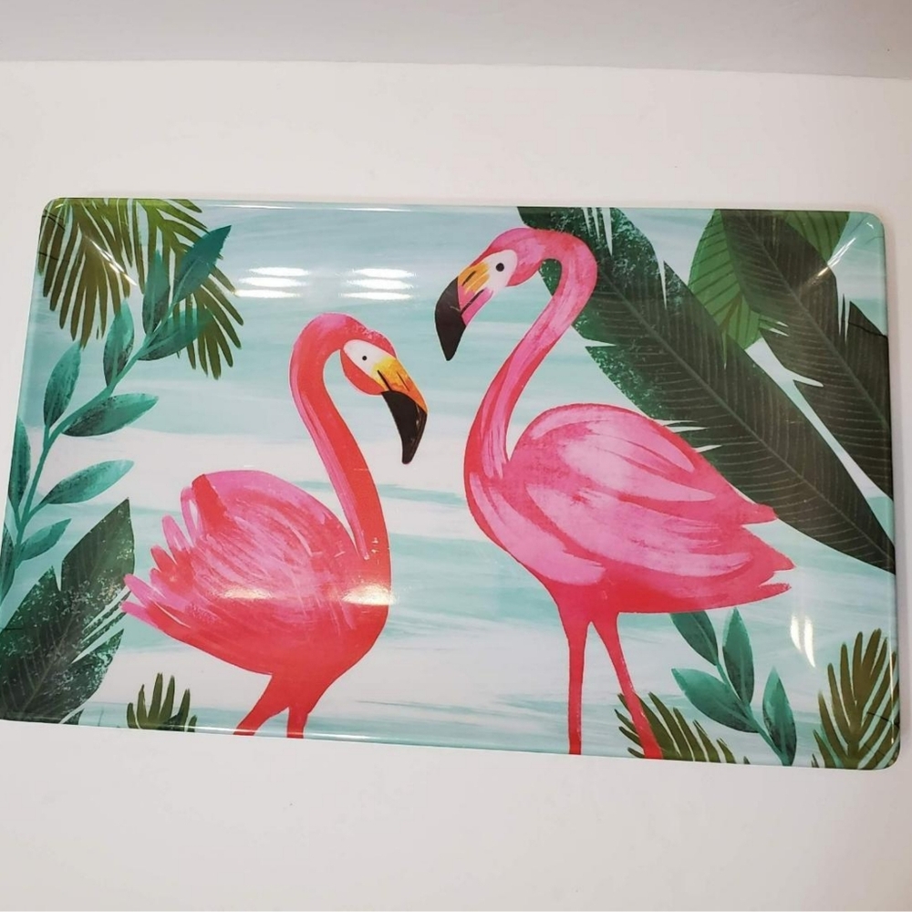 Tommy Bahama | Melamine Flamingo Serving Tray / Platter